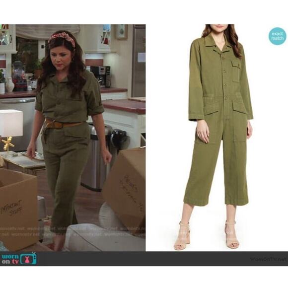 Current/Elliot The Richland Cargo Coverall Jumpsuit - Picture 7 of 12